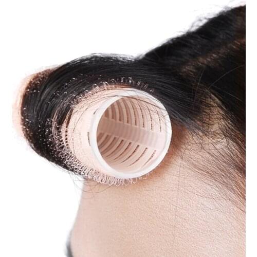 M4YA 6Pcs/Set Hair Rollers Curlers Bangs Self-Adhesive Hair Volume Hair Curling Tool