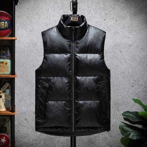 Baoukoo Men's Leather Vests