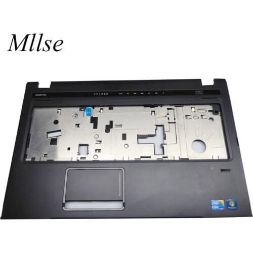 Free Shipping NEW FOR DELL Vostro 3700 V3700 Palmrest with Touchpad upper case assembly 0GVGTD GVGTD keyboard bezel black