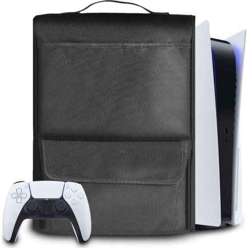 For PS5 Travel Carrying Case Portable Waterproof Dust Cover Storage Bag For Sony Playstation 5 Game Console Console Accessories