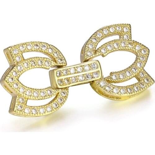 Jewelry Findings Accessories Fit For Hand Made DIY Multi-Strand Pearl Necklace Bracelet Making Jewelry Clasps Connectors Charms