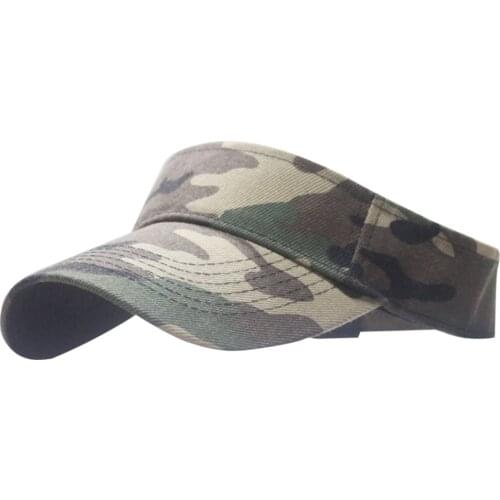 Mens Printed Digital Camouflage Sun Visor Caps Army Green Climbing Camping Summer Hats Beach Sun Hat Unisexw Hat Casual Fashion