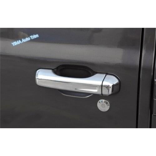 Lapetus Car Styling Outside Door & Rear Tail Trunk Door Handle Cover Trim ABS Fit For Jeep Wrangler JL 4 Door Model 2018 2019