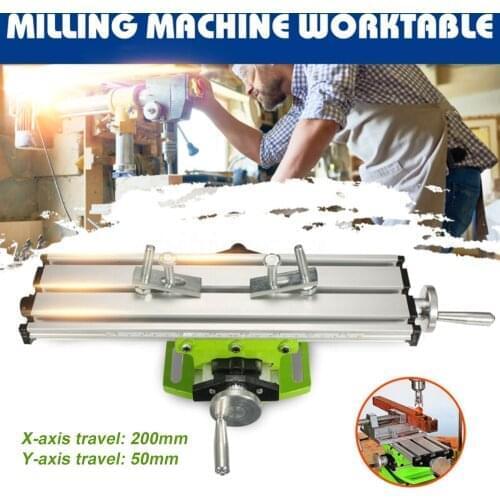 Multi-functional Miniature Precision Mini Table Bench Vise Bench Drill Milling Machine Cross Tools Assisted Positioning Tool