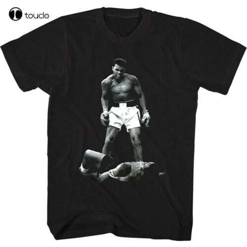Muhammad Ali Over Sonny Liston Knockout MenS T Shirt Ko Boxing Legend Championship Tee Shirt