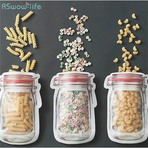Creative Self-Sealed Food Bag Biscuit Packing Bags Confectionery Nuts Packing Storage Nuts Snacks Valve Food Preservation Bags