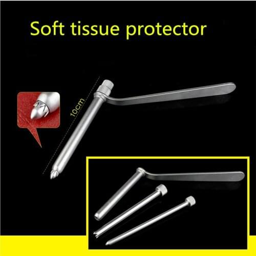 Orthopedic instrument medical Soft tissue protector Combined guider 5.0-6.5 Double drill bit Sleeve Muscle protection tool