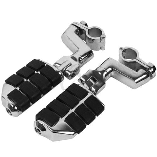 Motorcycle Front Foot Rest Foot Pegs For Honda Goldwing GL1800 Valkyrie 1998 1999 2000 2001 2002 2003 TRIUMPH ROCKET 3 2300cc