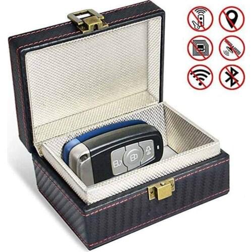 Anti Theft Car Keyless Signal Blocker Security RFID Faraday Key Fob Protector Prevent Your Key Fob From Being Scanned
