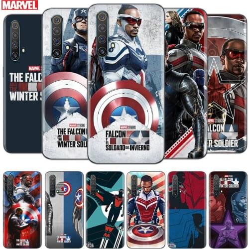 Transparent Cover The Falcon and the Winter Soldier For OPPO AX7 A1K A93 A92 A73 A72 A53S A52 A32 A31 A9 A11 A7 2020 Phone Case
