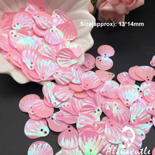 Shell Sequins 20G X 2Bag 13 X14mm Sewing Garment Accessories Clothing DIY Scrapbooking Shakers