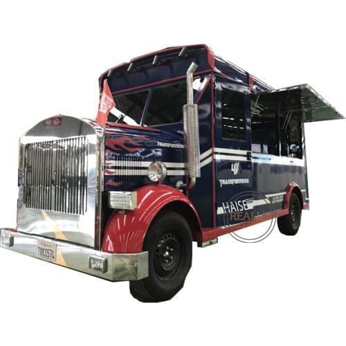 Electric fast food truck mobile food cart trailer hot dog vending cart ice cream push cart