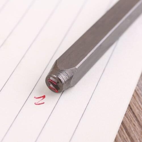 3mm Uppercase Letter Steel Metal Stamp Stamping Punch Leather Wood Jewelry Craft Tool E56C