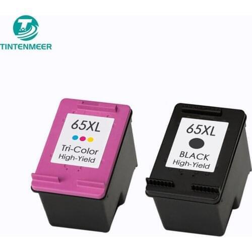 TINTENMEER premium quality ink cartridge 65 compatible for hp 2622 2624 2632 2633 2634 2635 2652 2655 3720 3721 3722 printer