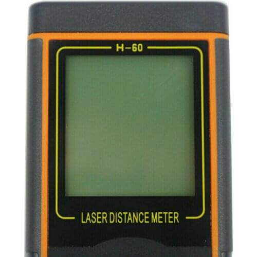 Handy Outdoor High Precision 40-100m Laser Distance Meter Range Finder Backlight