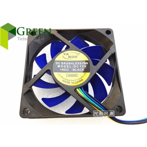 New Hydro bearing 7015 70MM 70x70x15mm Graphics card fan CPU Cooling fan 12V 0.15A with 4pin