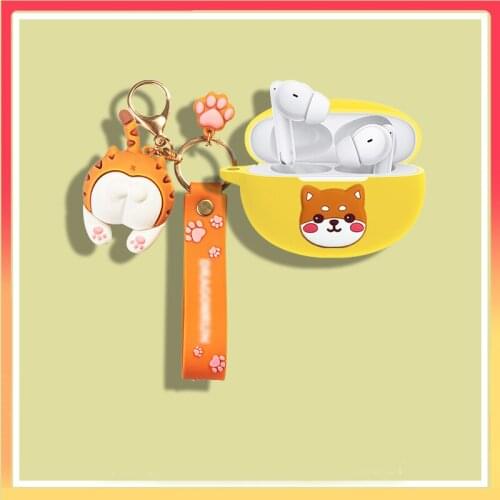 For OPPO Enco Free 2 Protect Cover Cartoon Wireless Bluetooth Earphone Soft Case Accessories For OPPO Free 2 Cover Coque