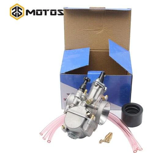 ZS MOTOS Motorcycle Kei Koso Pwk universal Carburetor 21 24 26 28 30 32 34mm with Power Jet for Fit 2/4 T 50cc to 250cc engines