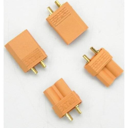 10 pairs/lot New Style XT30 Bullet Connectors Plugs 2mm Male and Female for FPV Airplane Quadcopter DZ0156