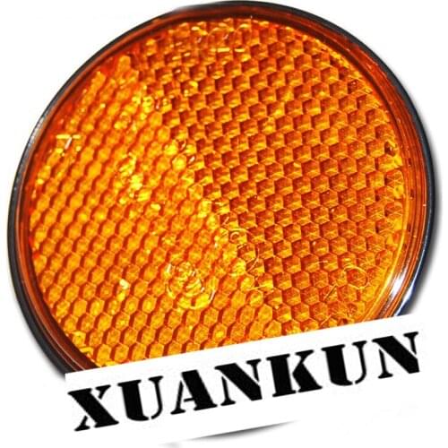 XUANKUN Motorcycle Accessories Side Reflectors CF150-2C Side Reflectors Light Emitting Devices Round CFMOTO