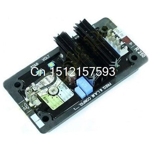 Automatic Voltage Regulator AVR Controls Module Card R250 For Leroy Somer