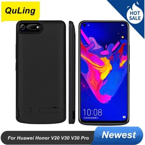 For Huawei Honor V20 Battery case V30 V30 Pro Battery Charger Case Cover Pack Power Bank For Huawei Honor V20 Power Case