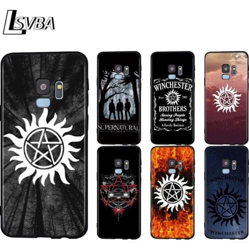 Silicone Cover TV Supernatural Logo For Samsung Galaxy A9 A8 A7 A6 A6S A8S Plus A5 A3 Star 2018 2017 2016 Phone Case