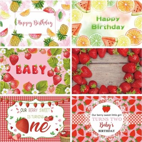 Yeele Wood Floor Wooden Plank Strawberry Fruit Photography Backdrops Vinyl Photographic Background Photocall Photophone Props