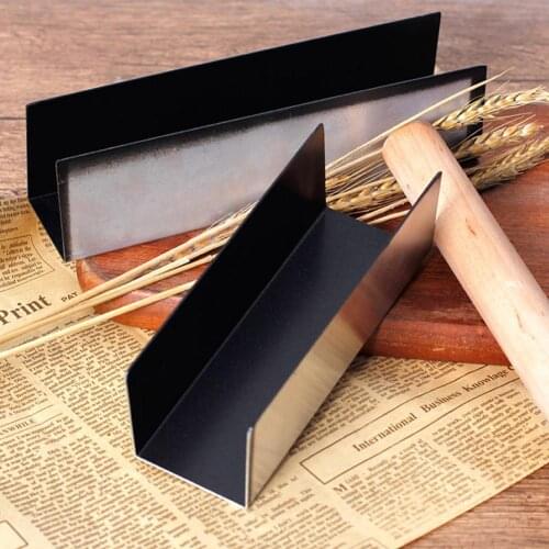 Stainless Steel Cookie Cutters Mold Fondant Baking Tools U Shaped Bread Mold Baking Carbon Mold Toast Biscuits Shaper