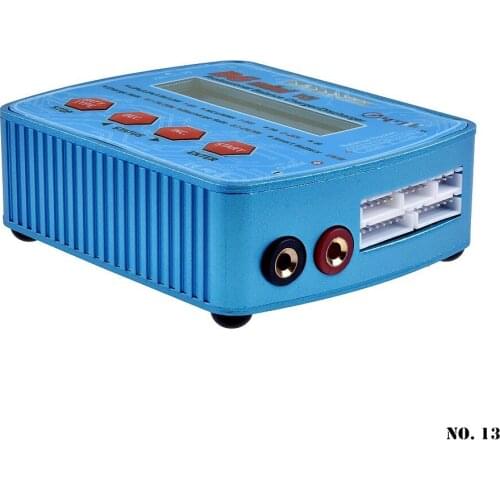 HTRC Minib6 Lithium Battery Charger IMAXB6 Smart Charger with 1602 Screen 2020 New 11-18V Blue Battery Charger for Household 1pc