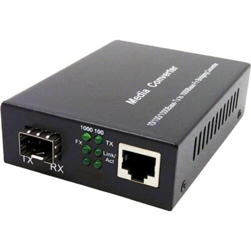 Rj45 converter gigabit SFP GPON/OLT media converter 1000Mbps media converter transceiver fiber optica switch