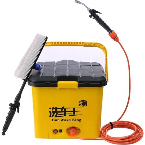 Electric Vehicle Electric High Pressure Washer 30 Liters of Washing Machine Intelligent Pump Metal Storage Dual purpose Nozzle