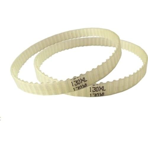 2Pcs Width 8mm PU Timing belt 130XL Drive Belt Transmission Belt 120XL 124XL 126XL 130XL