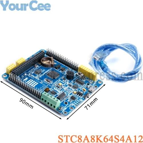 STC STC8A8K64S4A12 64 51 MCU Development Board MCU Learning Board Gaming IOT Internet of Things
