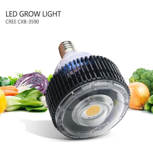 New Arrival 100w Original CREE Cob CXB3590 led grow light 3500K with reflector 12000LM Replace 250W HPS