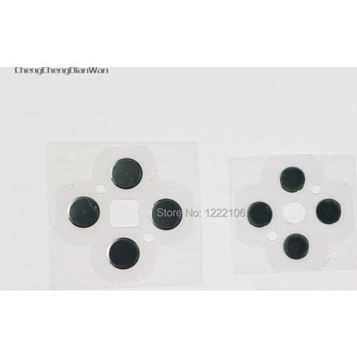 2sets Cross Keys ABXY Key Button membrane Button stickers conducting strip Repair Part For 3DS