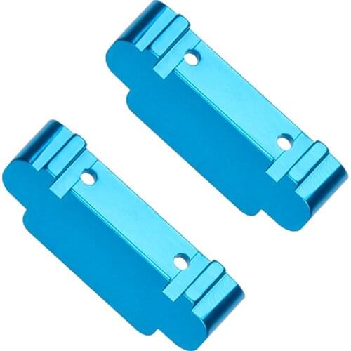 2Pcs Upgrade Spare Parts Front Rear Bumper for 1/18 Rc Car Wltoys A959-B A969-B A979-B