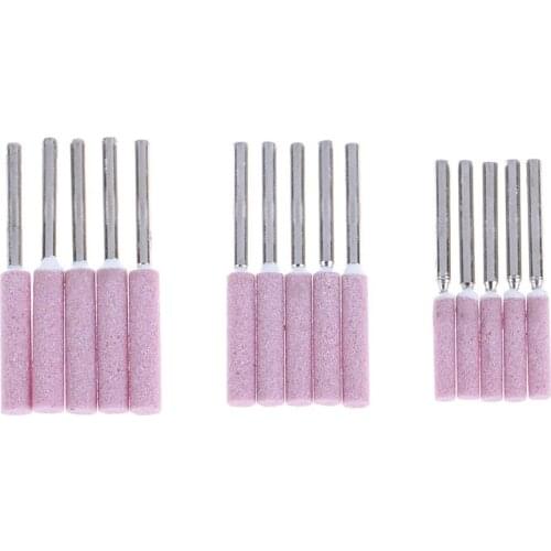 5pcs/set Chain Saw Sharpening Grinding Stone Bits File Rotary Tool 3mm Parts Replacement Tools Accessories