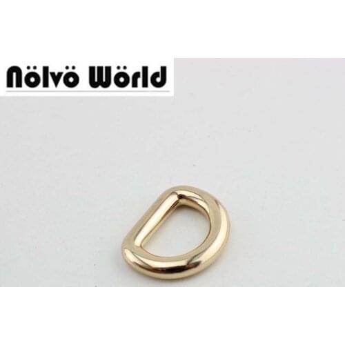 50pcs 15g 21mm bags hardware top quality edge Fat d-ring for handbag metal accessory d ring 6.0line