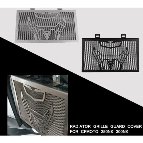 250NK Motorcycle Accessories Radiator Guard Protector Grille Cover FOR CFMOTO 250 NK 2017 2018 2019 2020 2021 Stainless steel 22