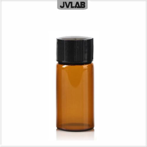 Brown Chromatography Vial 20 mL For Agilent/Waters 27.5*57 mm EPA Storage Bottle 22 mm Parse Bottle With Lid Septa 10 Pcs