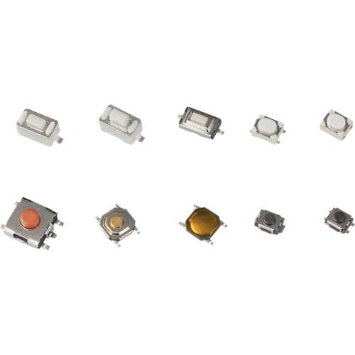 New 100Pcs/Set Car Remote Control Key Touch Switches Buttons Touch Key Component Package Switch Controller Gang Switch