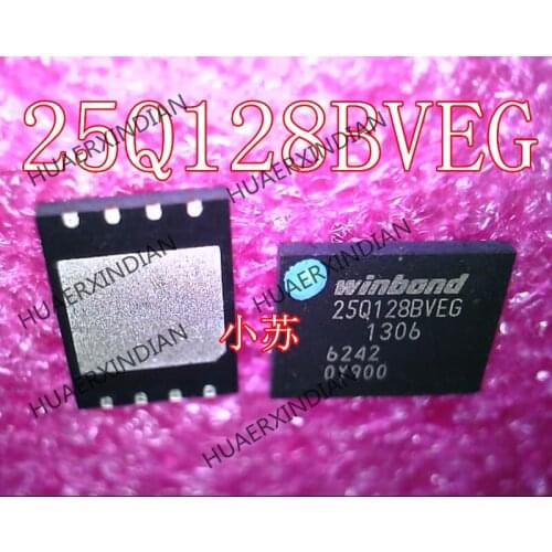 New Original W25Q128BVEG 25Q128BVEG QFN Have stock