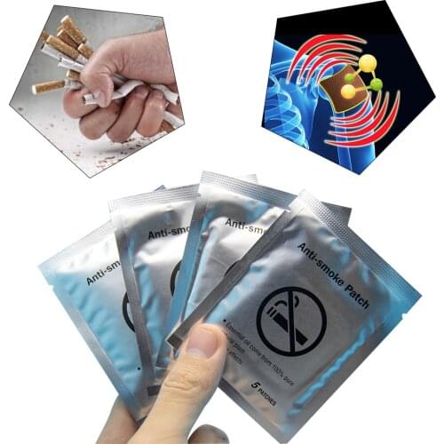40Pcs Anti-Smoke Patch Quit Smoking Balm Stop Smoking Not Cigarettes Smoking Cessation Plaster Smoker Health Therapy