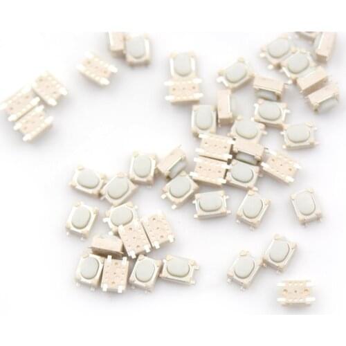 50pc 3*4*2.5mm Micro Switch Car key Remote Control Tact Push Button Switch 4pin Car remote control switch