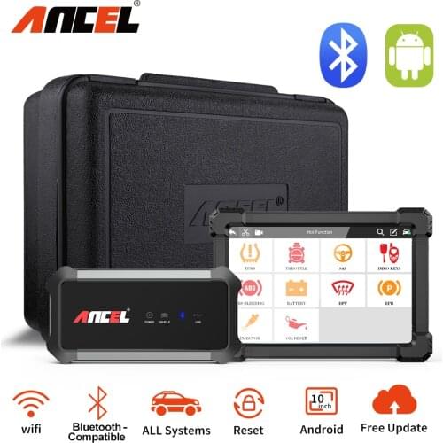 ANCEL X7 All System OBD2 Scanner IMMO DPF SAS ABS Oil Reset Car Scanner Multi-language Professional Car Diagnostic Free Update