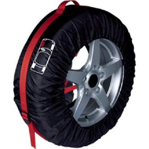 Foldable Spare Tire Covers Protection Covers Storage Tote Bags Wheel Cover for Car Off Road Truck