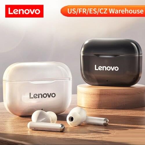 NEW Original Lenovo LP1 TWS Wireless Earphone Bluetooth 5.0 Dual Stereo Noise Reduction Bass Touch Control Long Standby 300mAH