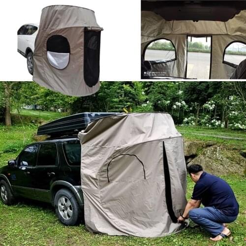 Temporary Simple Motorhome Extend Car Rear Roof Tent Canopy Outdoor Equipment For Lexus NX200t RX450h LX570 For Subaru Forester