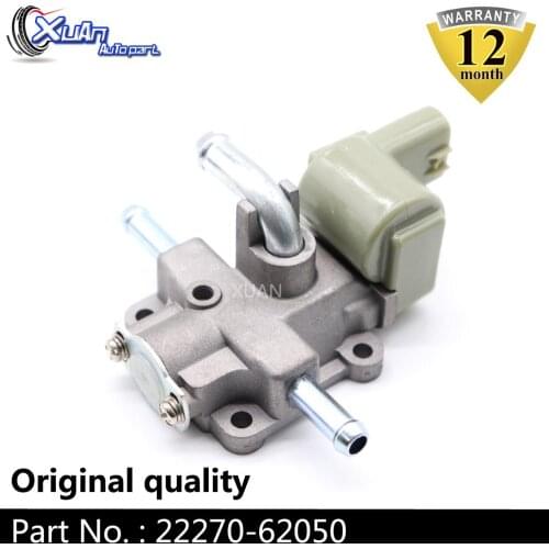 XUAN Idle Speed Motor Idle Air Control Valve IACV 22270-62050 For Toyota Tacoma Tundra 4Runner T100 3.4L 1996-2004